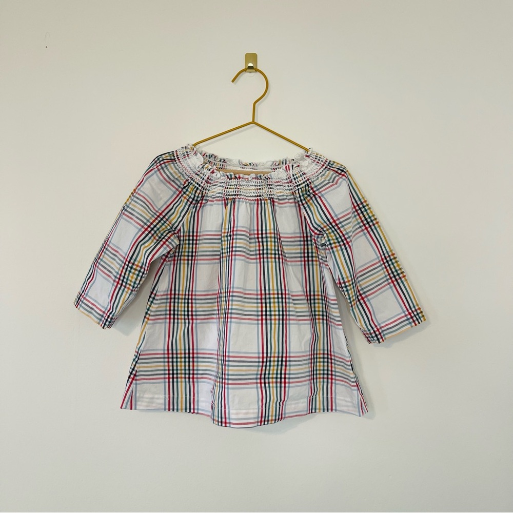 Hanna Andersson Smocked Plaid Tunic